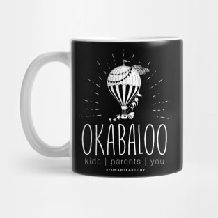 OKABALOO WHITE LOGO Mug